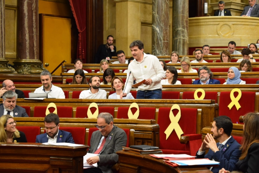   Sabrià: “No ens trencaran ni C's ni Aznar ni el senyor Moreno; mai ho permetrem”  