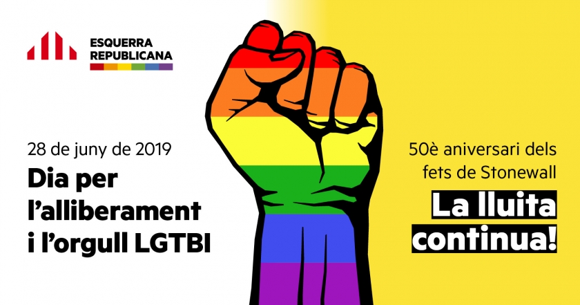   5 motius per celebrar el 28 de juny, el dia de l’Orgull LGTBI  
