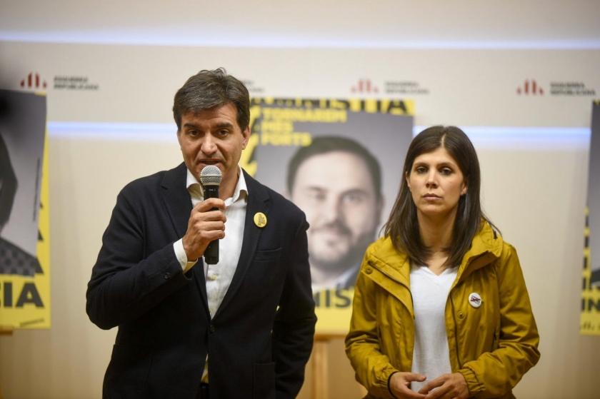  Sergi Sabirà i Marta Vilalta han presentat la campanya als periodistes / Marc Puig 