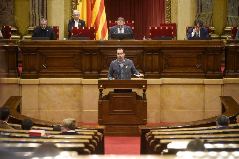 Ferran Civit al Parlament /  Marc Puig 