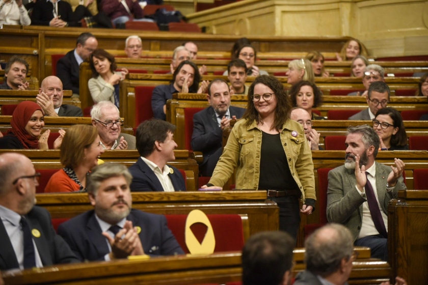  Rut Ribas va ser escollida secretària quarta de la Mesa del Parlament de Catalunya el passat 26 de novembre / Marc Puig 
