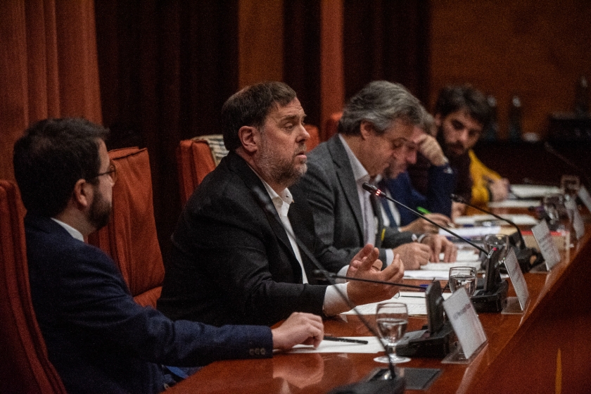  Oriol Junqueras al Parlament de Catalunya / Marc Puig 