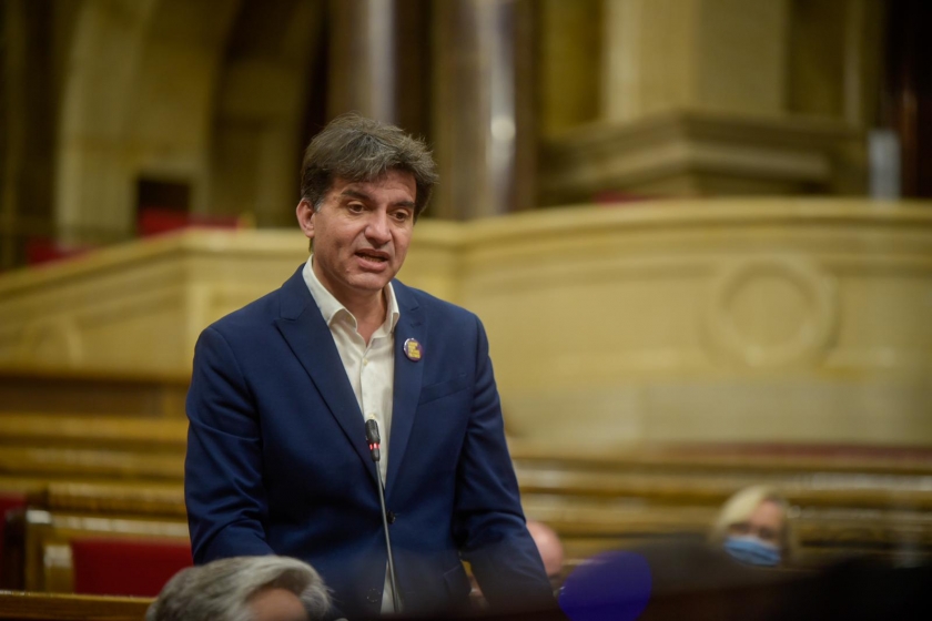 El president del grup republicà al Parlament, Sergi Sabrià / Marc Puig