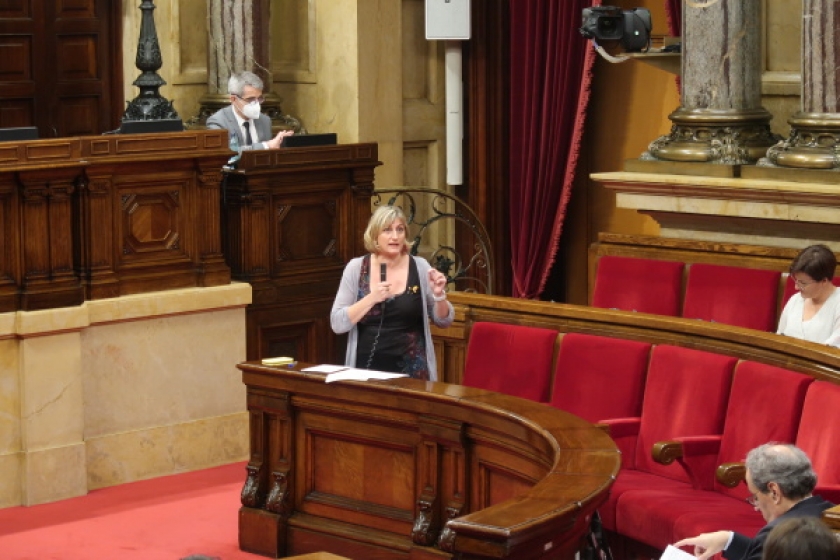  La consellera de Salut, Alba Vergés / Parlament de Catalunya (Job Vermeulen) 