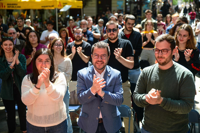   Aragonès: “Voteu els que hem acabat amb les retallades, els que mai abandonem el combat de la llibertat del nostre poble”  