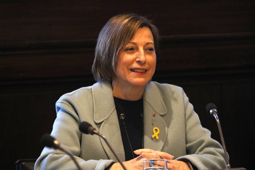   Forcadell: 'La repressió ha vingut per quedar-se però no aturarà les nostres ànsies de llibertat. El 10N cal tornar a guanyar'  