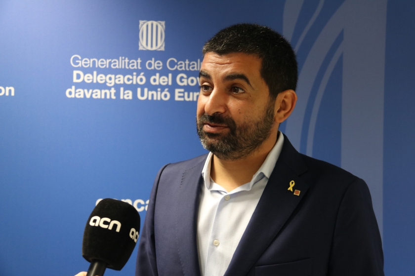  El conseller de Treball, Afers Socials i Famílies, Chakir El Homrani, en una imatge d'arxiu / ACN 