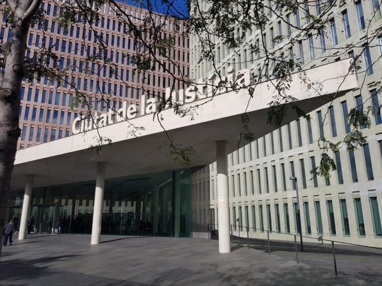 Imatge de la ciutat de la justícia (ACN)