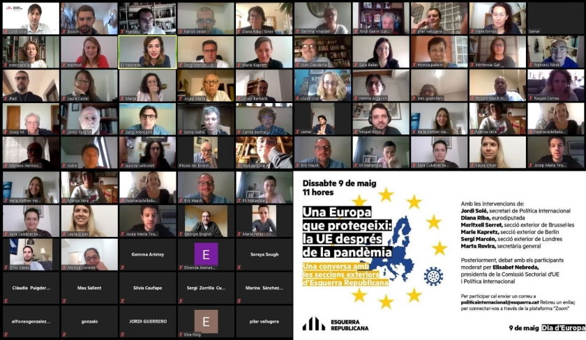   Una Europa més co-responsable, més democràtica i més verda: la recepta d’Esquerra a la crisi del coronavirus  