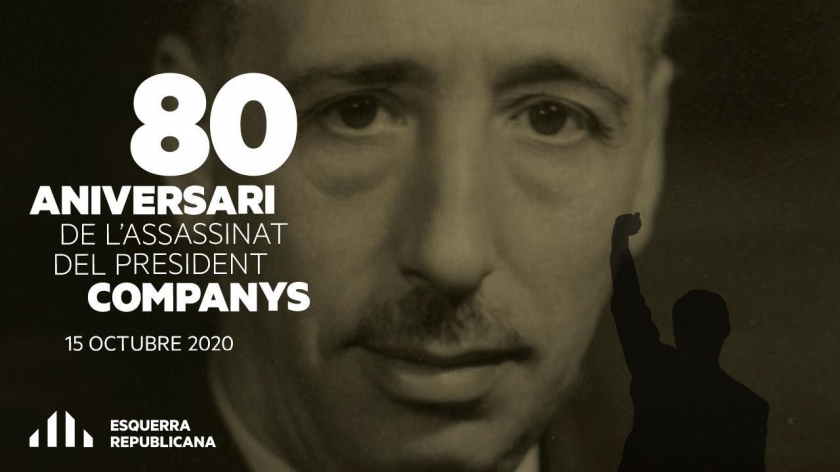 80è aniversari de l'assassinat del President Companys