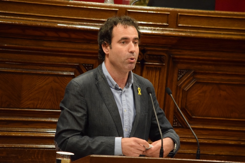  El diputat Ferran Civit al Parlament de Catalunya 