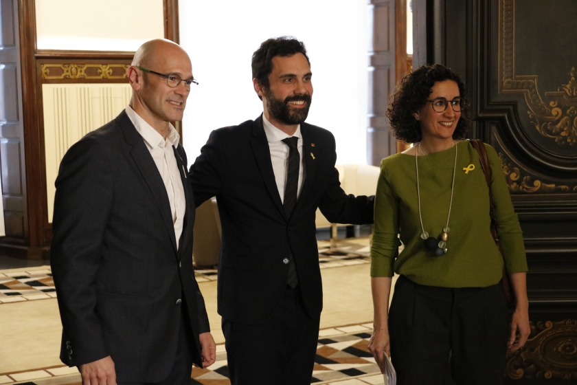   Rovira: “Tenim un preacord amb JxCat i donarem suport a la candidatura de Jordi Sànchez”  