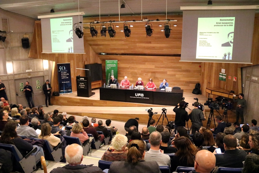  La UAB homenatja “l’historiador del poble”  