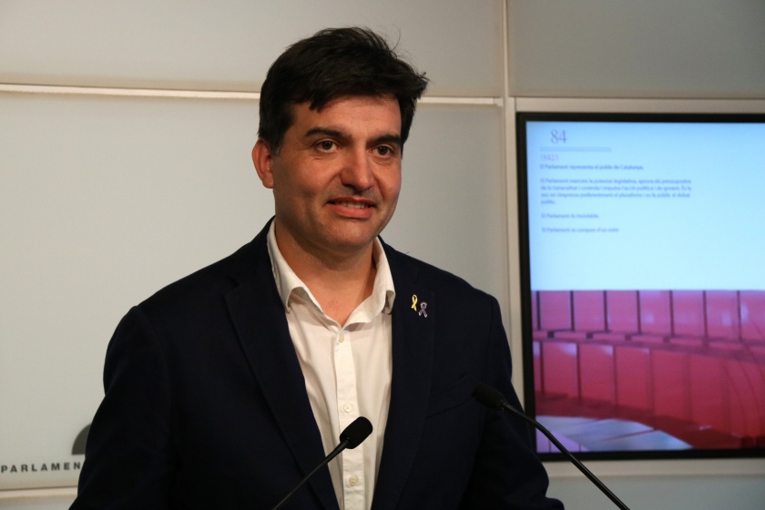   Sabrià: 'No avalem la decisió de no pagar el sou als diputats que Llarena vol suspendre i lluitarem pels seus drets'  