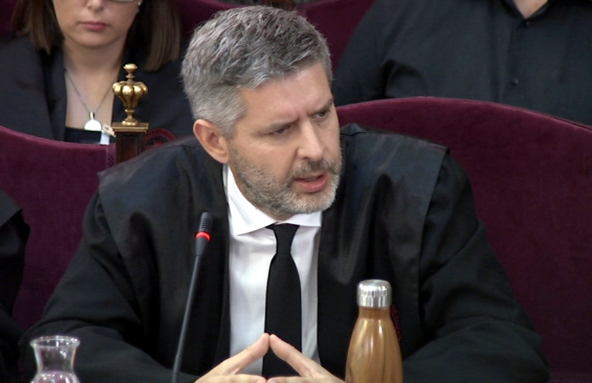  L'advocat d'Oriol Junqueras i Raül Romeva, Andreu Van den Eynde, ha exposat les seves conclusions finals / ACN 