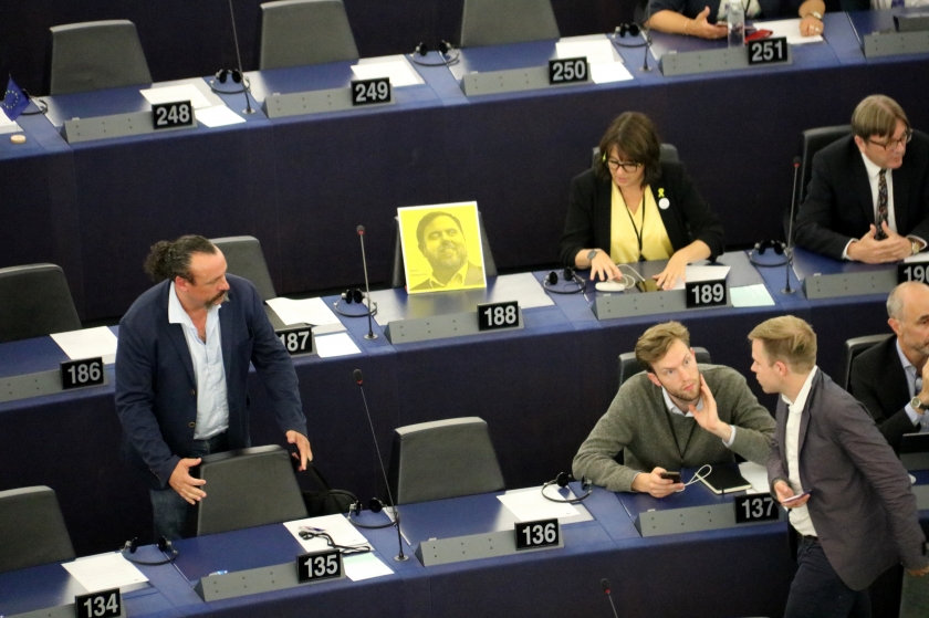   Junqueras és escollit vicepresident del grup dels Verds i president de l’ALE al Parlament Europeu  