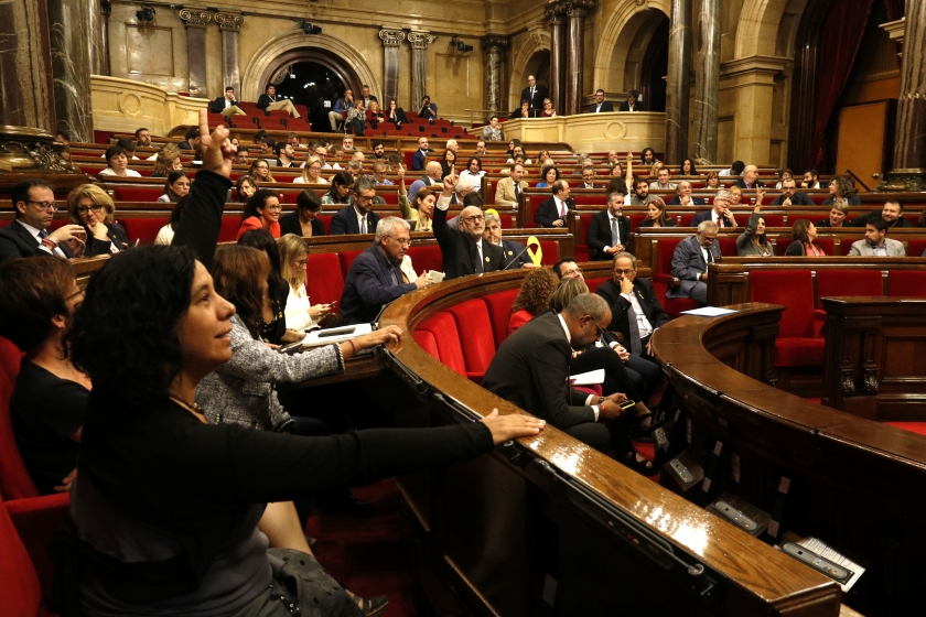  Moment d'una votació al Parlament de Catalunya / ACN 