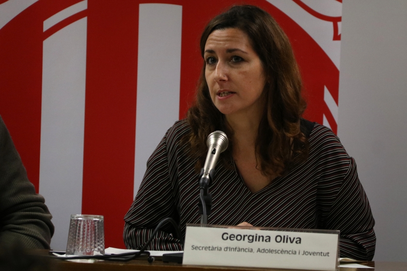  La secretària d’Atenció a la Infància, l’Adolescència i la Joventut, Georgina Oliva en una imatge d'arxiu / ACN 