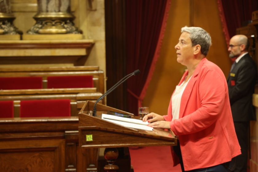  Ana Balsera, al Parlament / Parlament 