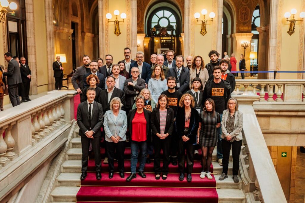 El Sindicat de Llogateres ha celebrat l'aprovació de la llei des del Parlament.