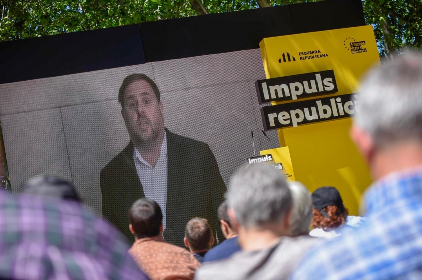   Junqueras reclama revalidar la victòria d'Esquerra el 28A ara a Barcelona per consolidar el projecte republicà  