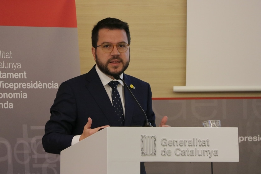   Aragonès anuncia la creació del salari mínim de referència a Catalunya per combatre la precarietat laboral  