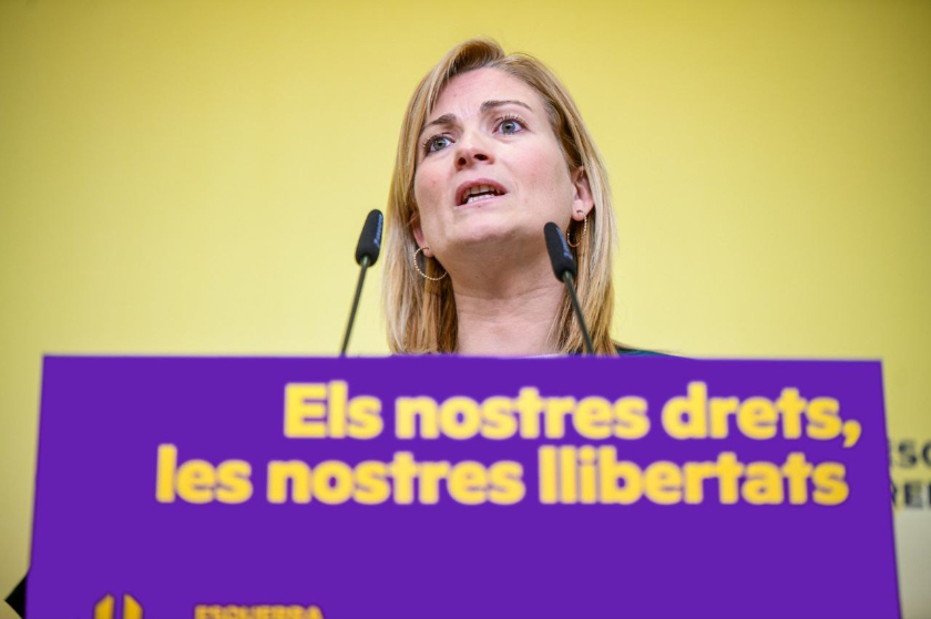  Sans: 'El paper d'Esquerra Republicana és treballar perquè l'amnistia es pugui aprovar i aplicar'  