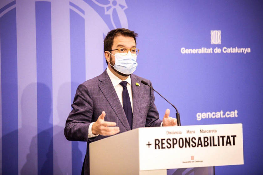   Aragonès: 'És imprescindible que Catalunya pugui gestionar la part dels fons europeus que li corresponen”  