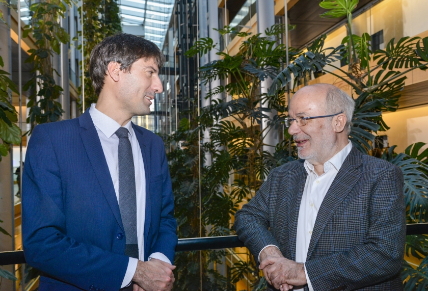 Els eurodiputats republicans Josep-Maria Terricabras i Jordi Solé