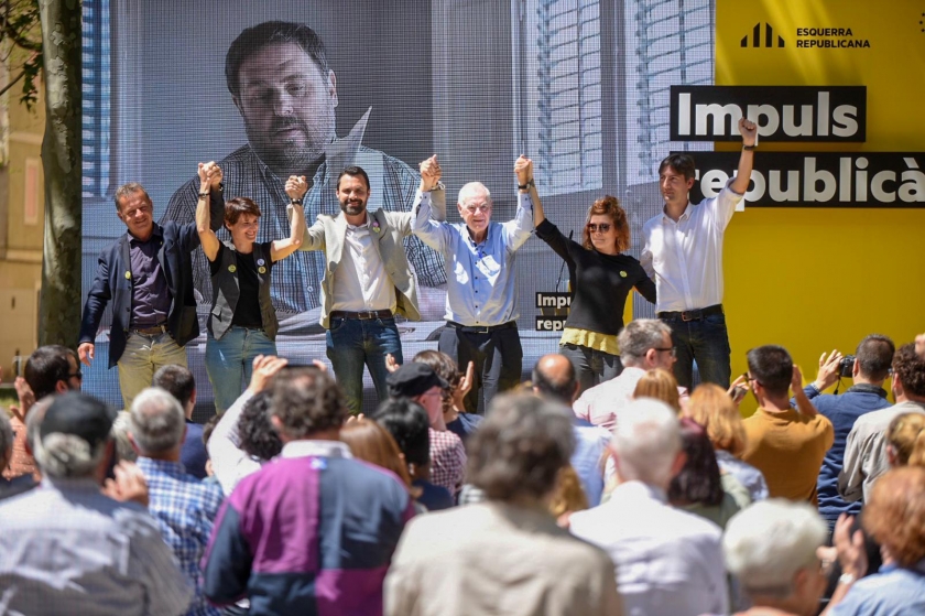   Junqueras reclama revalidar la victòria d'Esquerra el 28A ara a Barcelona per consolidar el projecte republicà  