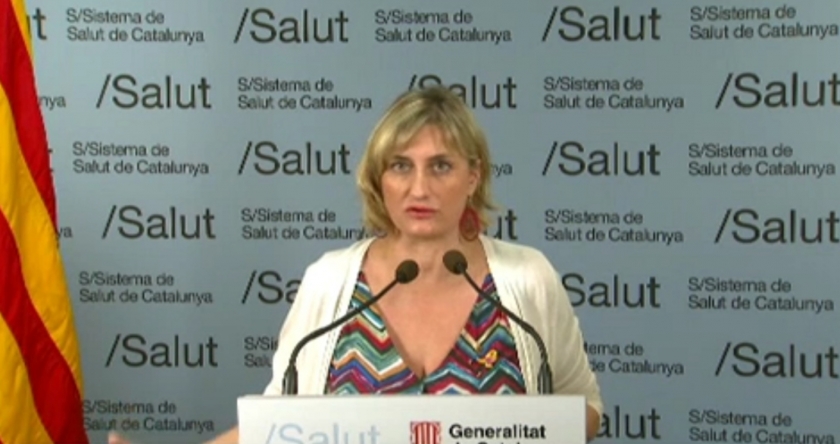  La consellera de Salut, Alba Vergés 