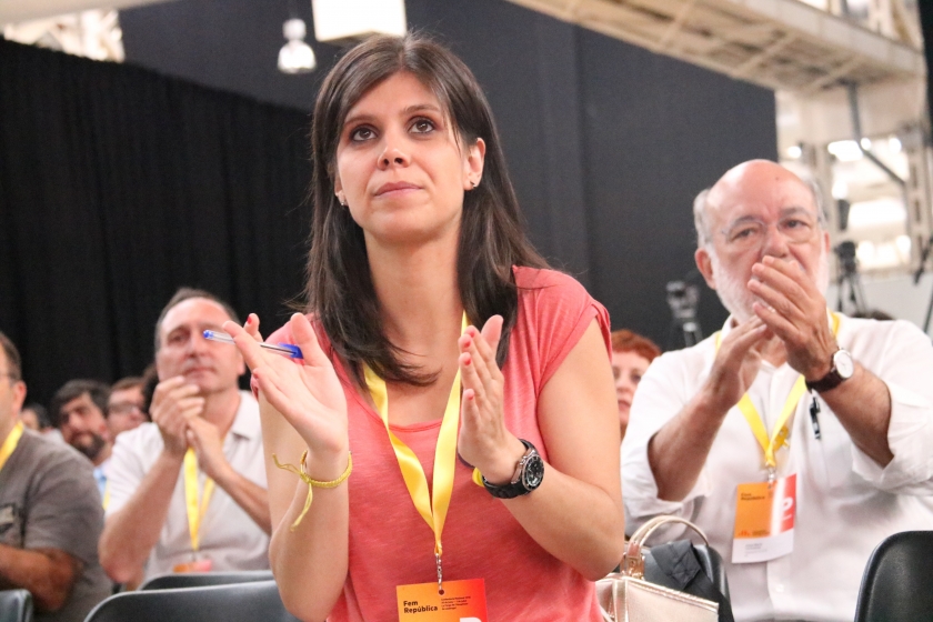  Marta Vilalta durant la Conferència Nacional d'Esquerra Republicana, celebrada el passat 30 de juny i 1 de juliol / ACN 