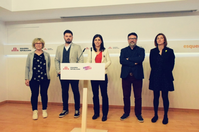 Vilalta, sobre l'acord amb Sobiranistes: “Esquerra som la porta d’entrada a l’independentisme, volem guanyar un país i ser l'eina més útil per aconseguir-ho”